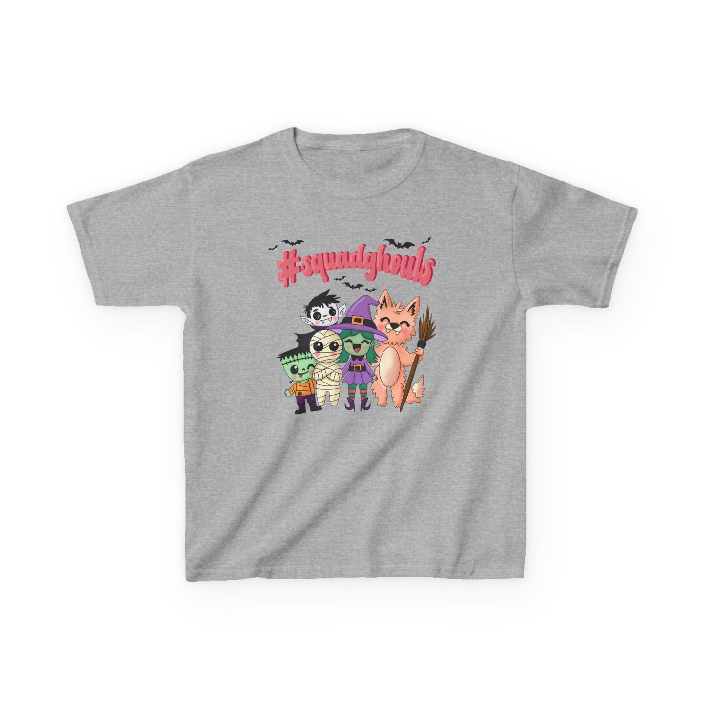 SpookySquad Kids Tee Halloween T-Shirt, Cute Monster Shirt, Kids Halloween Apparel, Fall Fashion, Trick or Treat Shirt