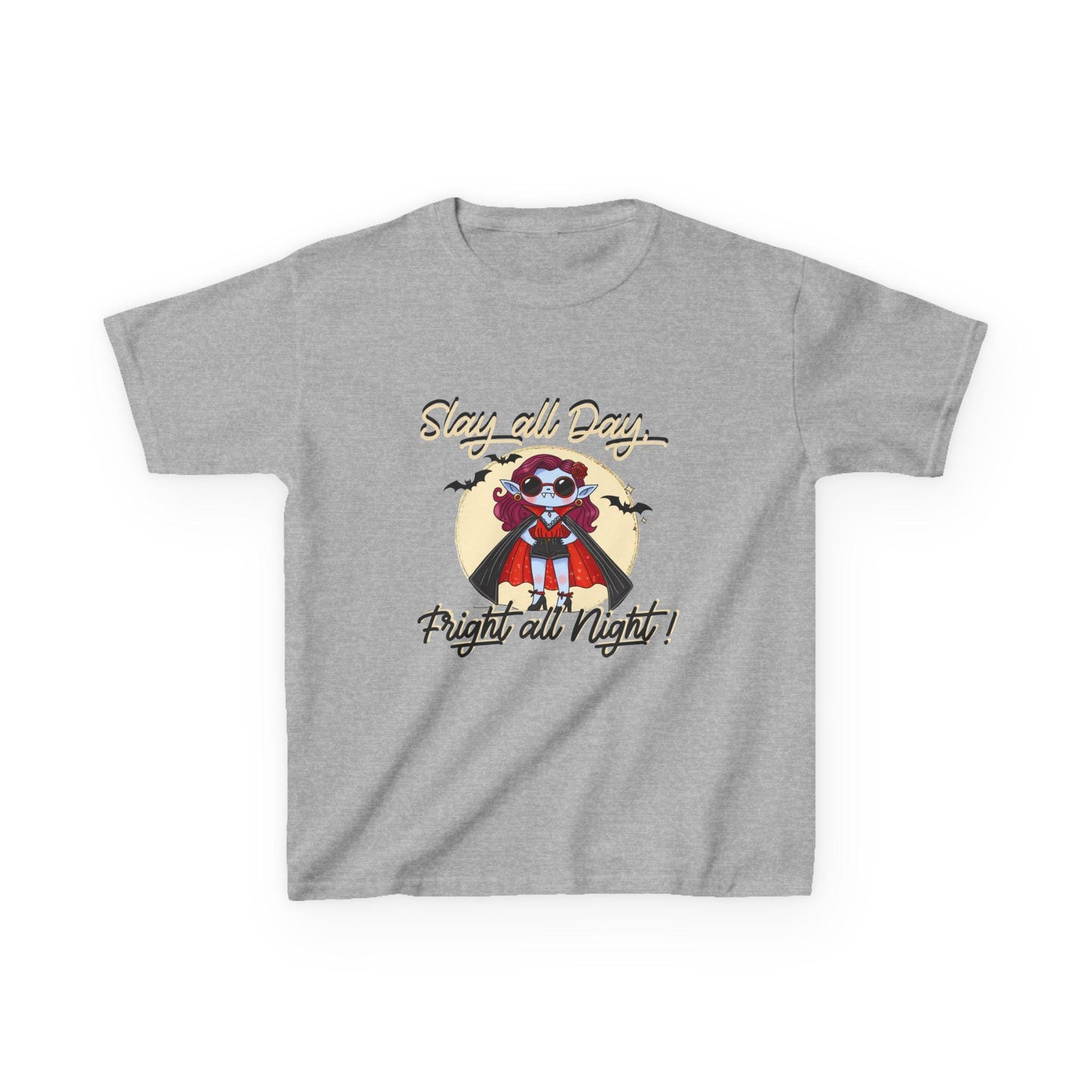 Kids Halloween Tee, Spooky T-Shirt for Children, Fun Halloween Costume, Trick or Treat Shirt, Kids Vampire Shirt