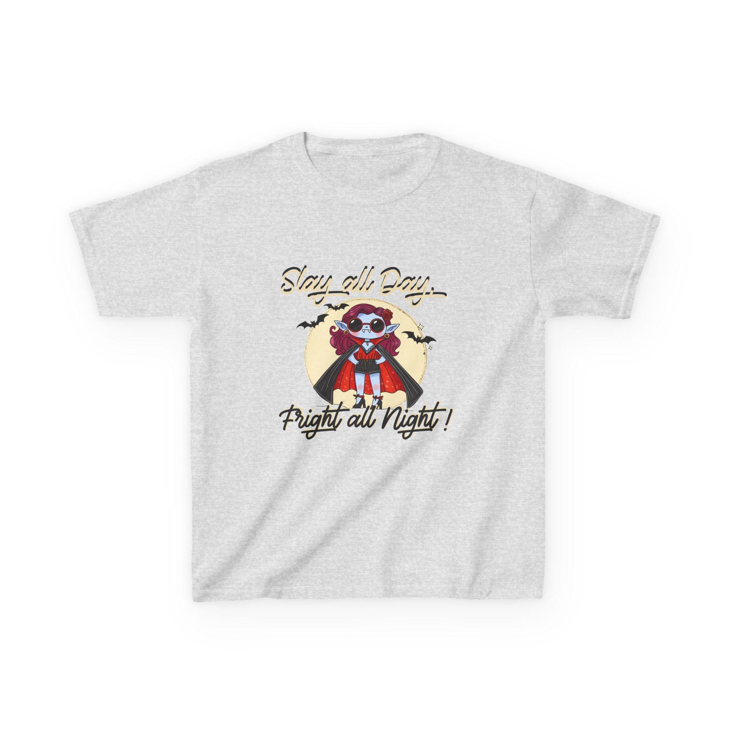 Kids Halloween Tee, Spooky T-Shirt for Children, Fun Halloween Costume, Trick or Treat Shirt, Kids Vampire Shirt