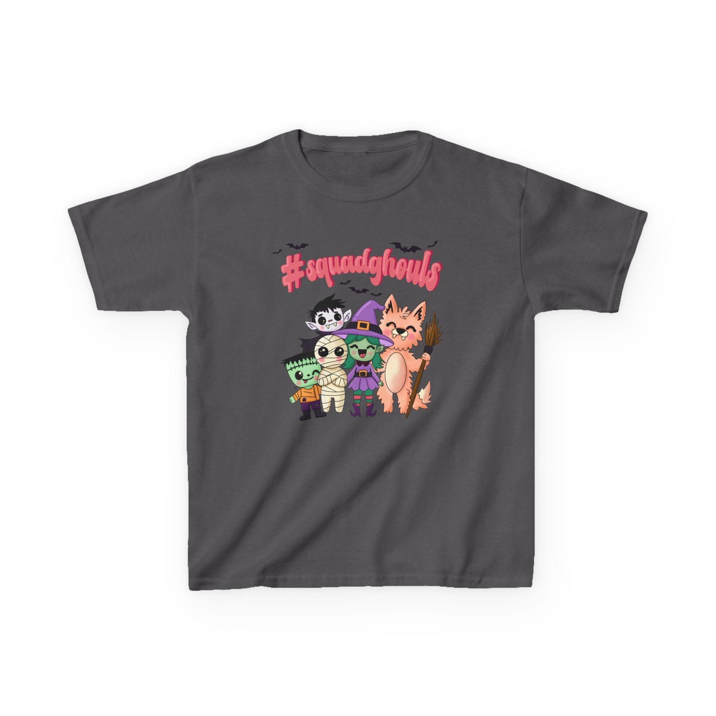 SpookySquad Kids Tee Halloween T-Shirt, Cute Monster Shirt, Kids Halloween Apparel, Fall Fashion, Trick or Treat Shirt