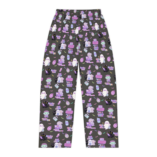Whimsical Ghost Pajama Pants: Women's Halloween Sleepwear