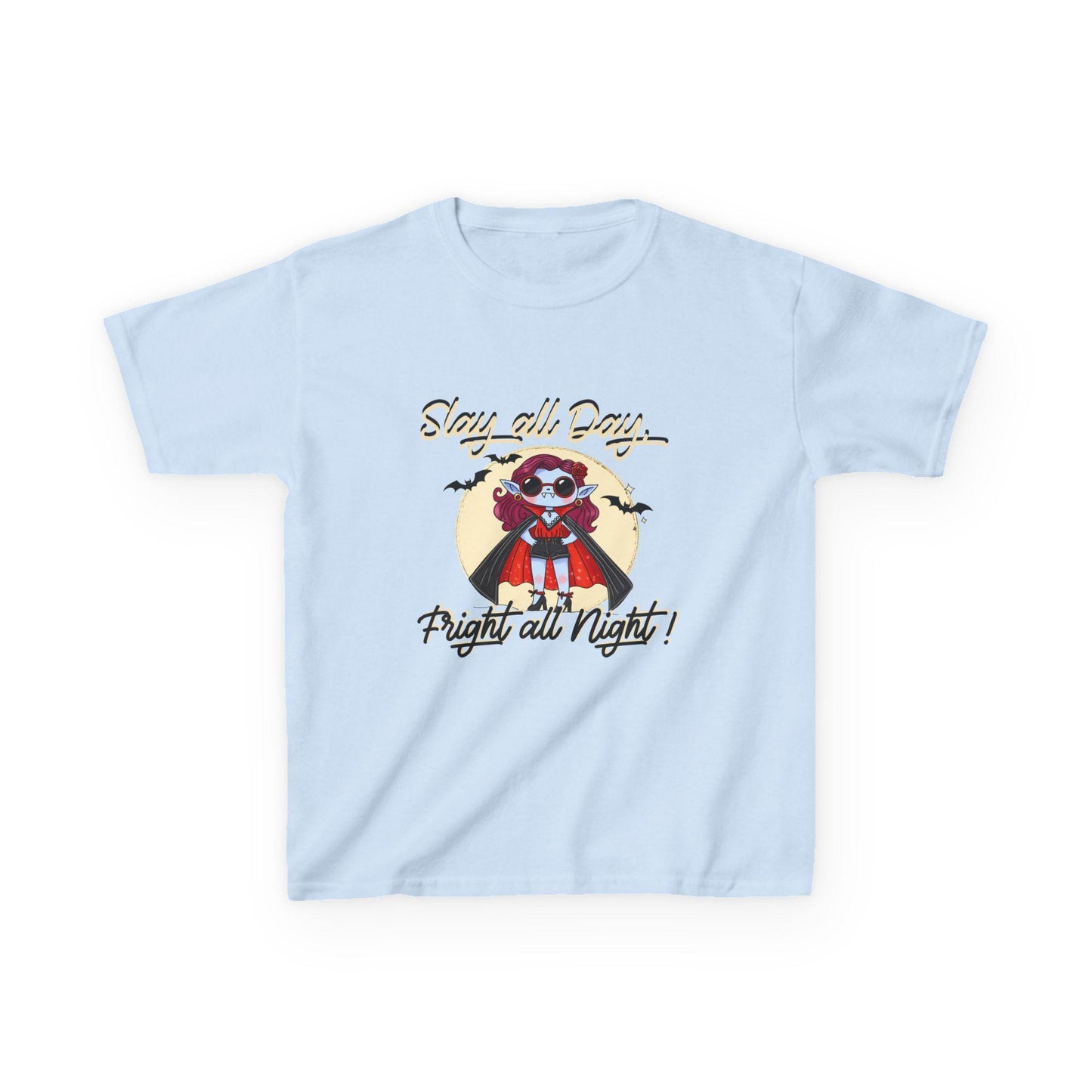 Kids Halloween Tee, Spooky T-Shirt for Children, Fun Halloween Costume, Trick or Treat Shirt, Kids Vampire Shirt