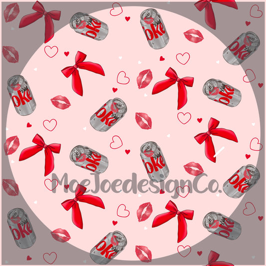 Diet Coke Pajama Pants: Soft Polyester Lounge Bottoms