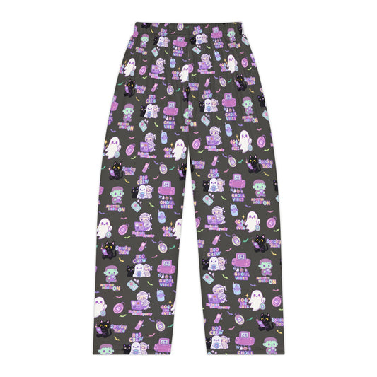 Whimsical Ghost Pajama Pants: Women's Halloween Sleepwear