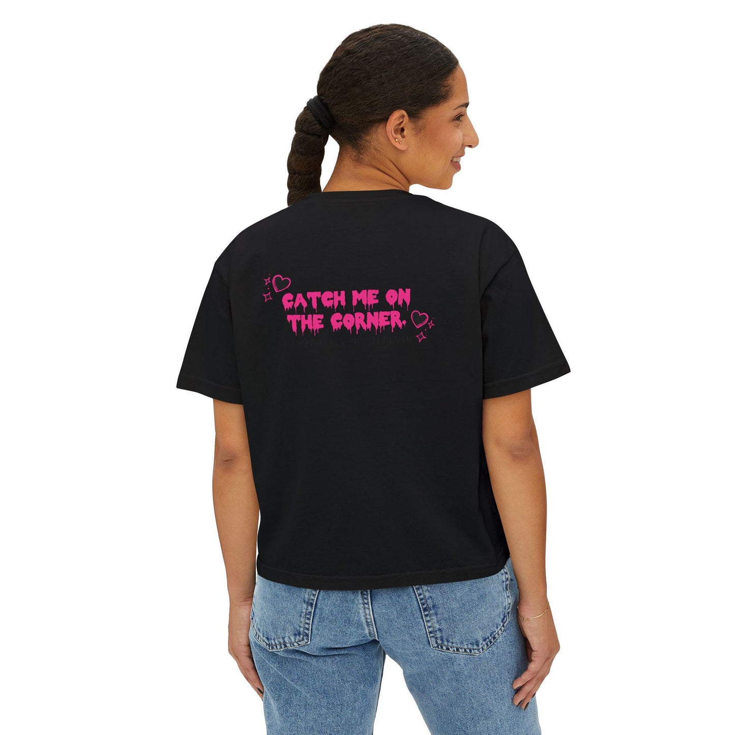 Girly Drip Ave Fresh Blvd Tee Coquette  Shirt Pink Lettering and Bow  Cute Graphic T-Shirt  Gift for Sneaker heads