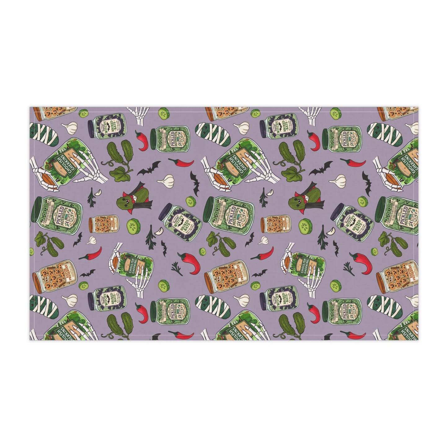 Whimsical Kitchen Tea Towel: Fun Home Decor, Chef Gift