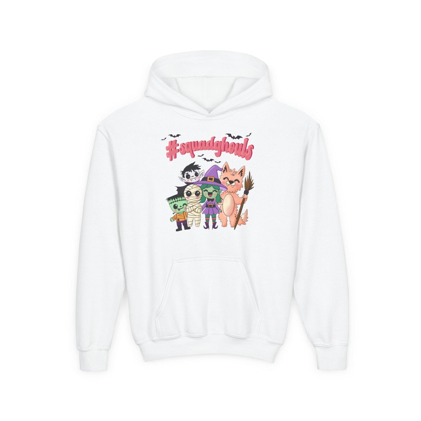 Youth Halloween Hoodie, Spooky Friends Design, Kids' Casual Sweatshirt, #spookybuddies Apparel, Perfect for Fall Celebrations, Cute [...]