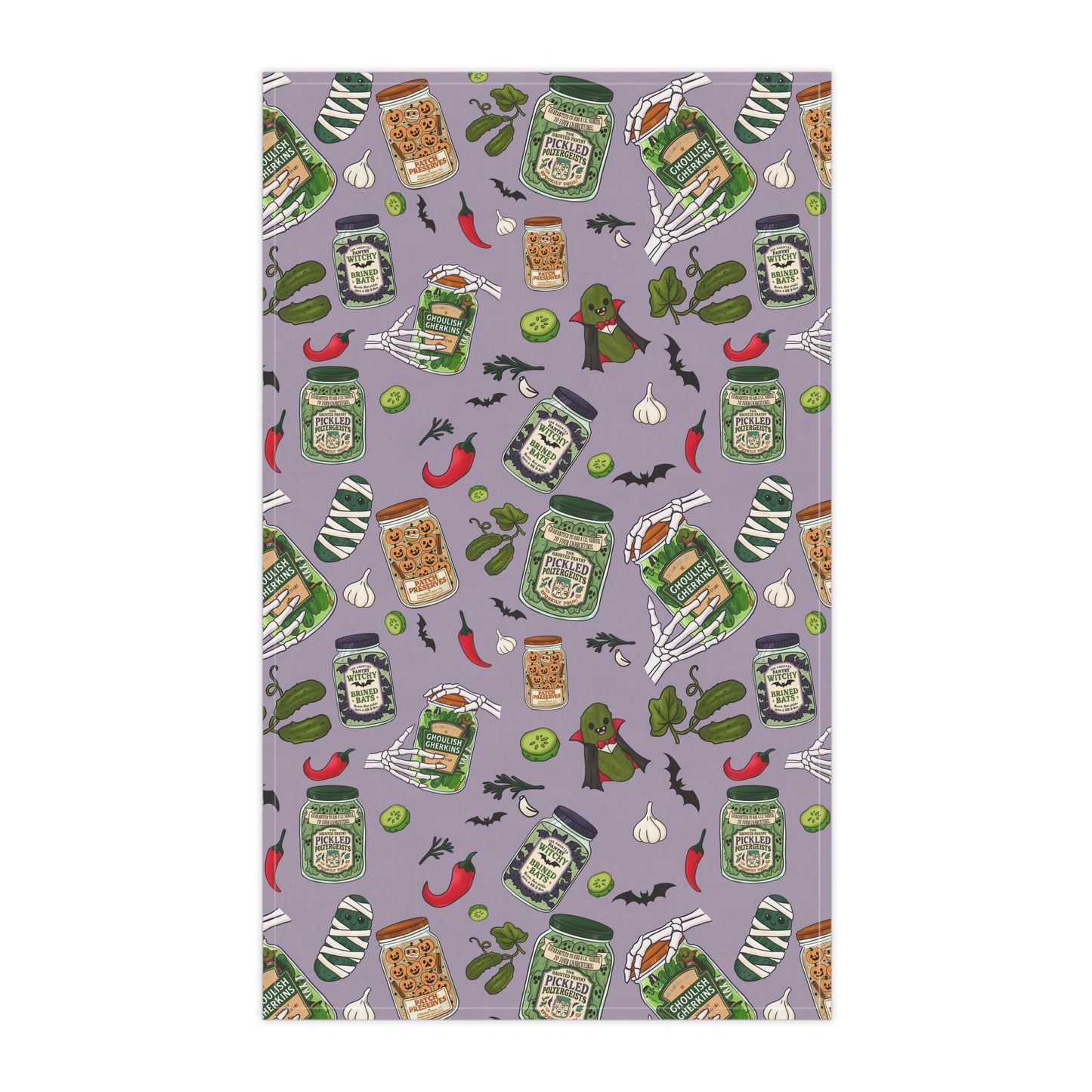 Whimsical Kitchen Tea Towel: Fun Home Decor, Chef Gift