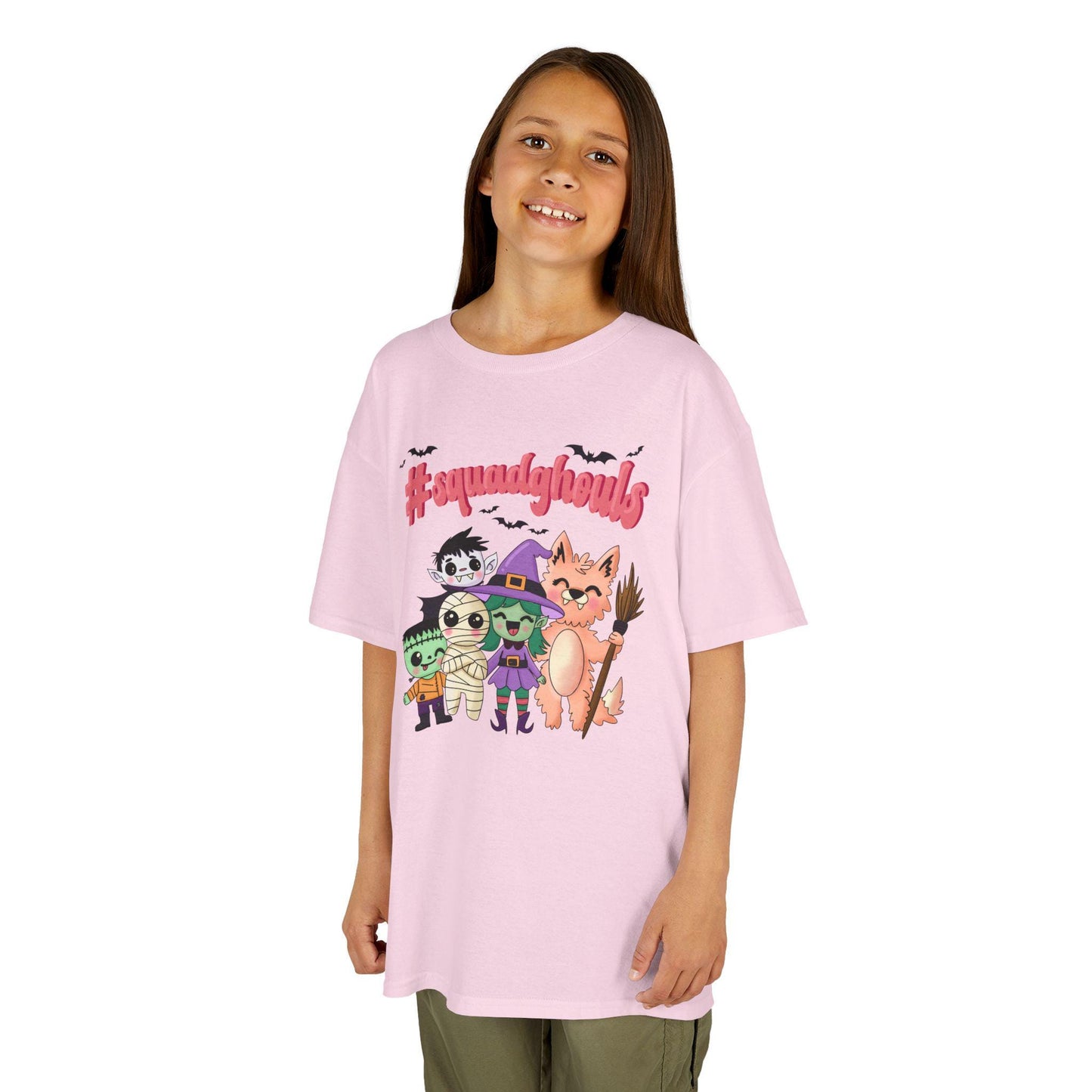 SpookySquad Kids Tee  Halloween T-Shirt, Cute Monster Shirt, Kids Halloween Apparel, Fall Fashion, Trick or Treat Shirt