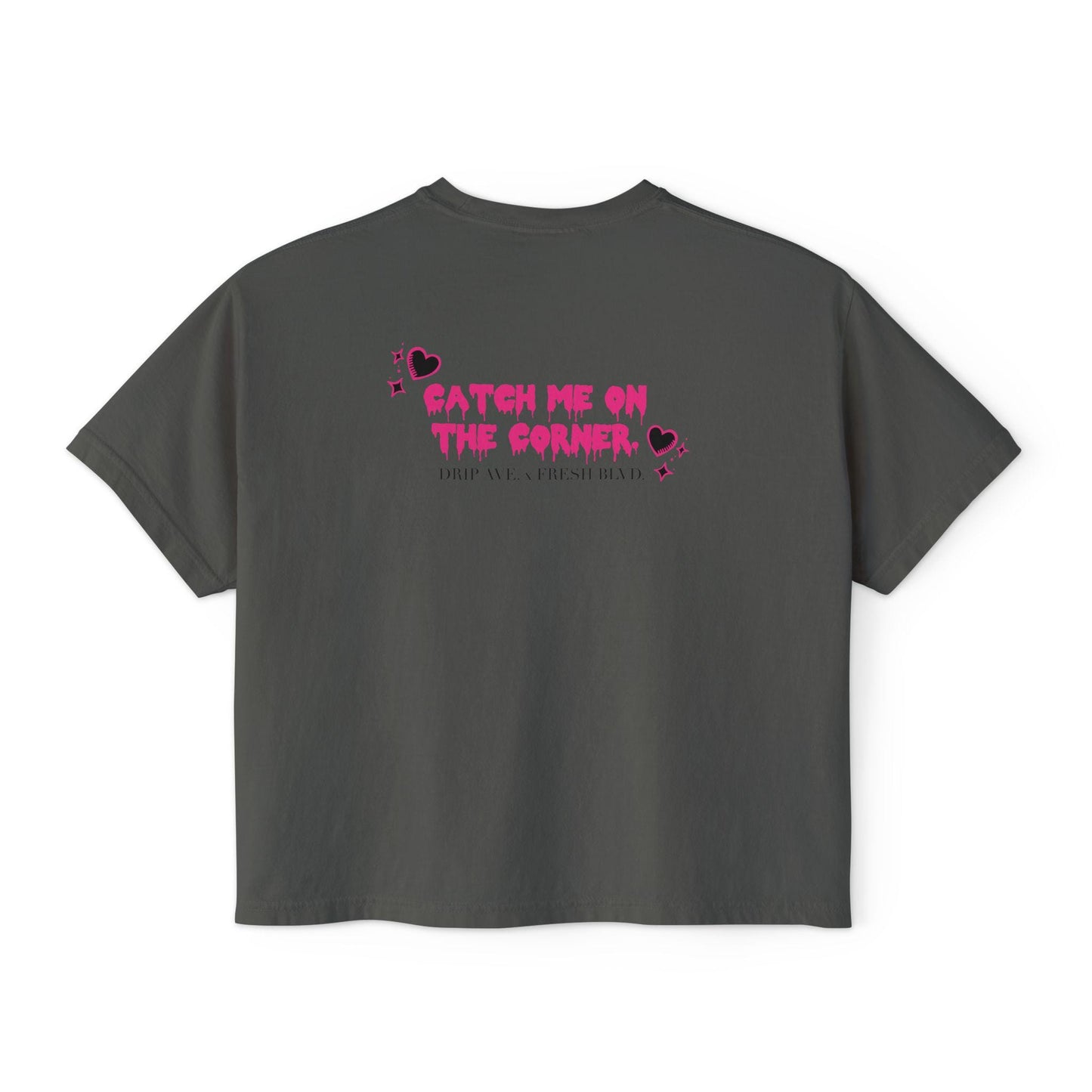 Girly Drip Ave Fresh Blvd Tee Coquette  Shirt Pink Lettering and Bow  Cute Graphic T-Shirt  Gift for Sneaker heads