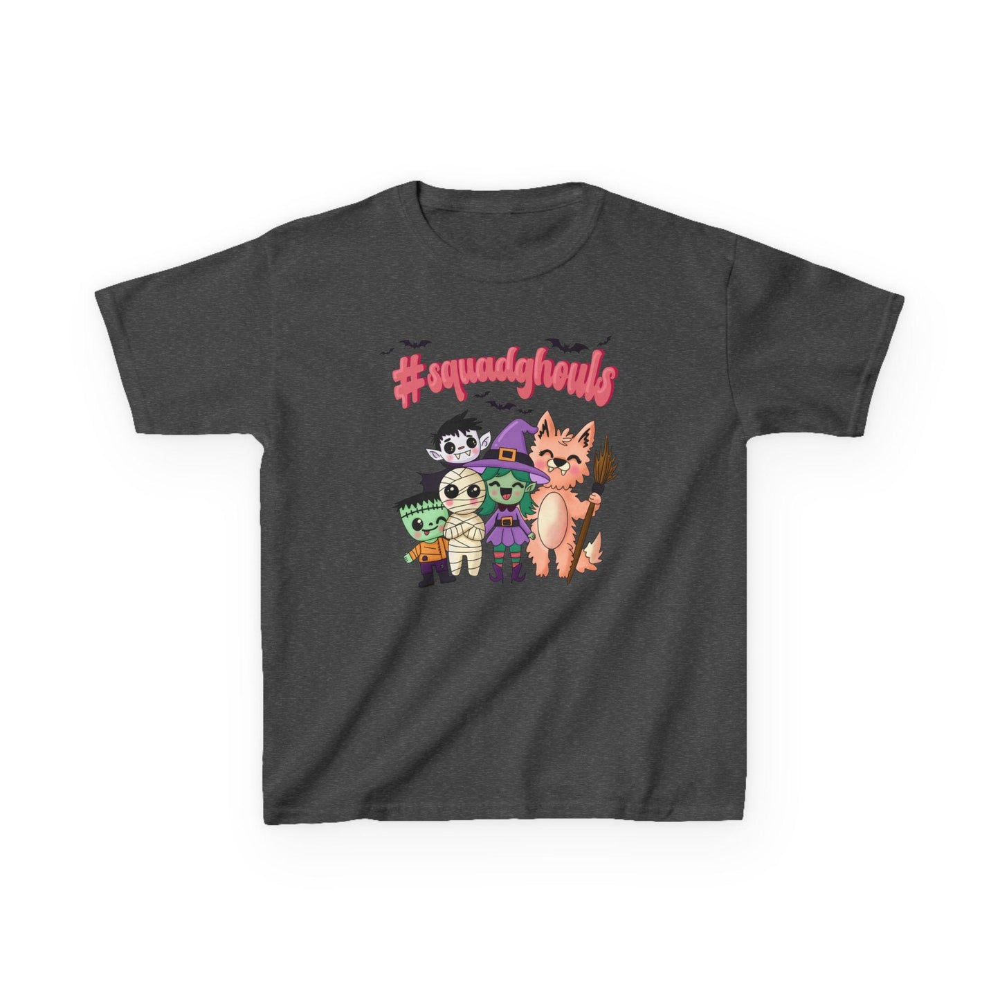 SpookySquad Kids Tee  Halloween T-Shirt, Cute Monster Shirt, Kids Halloween Apparel, Fall Fashion, Trick or Treat Shirt