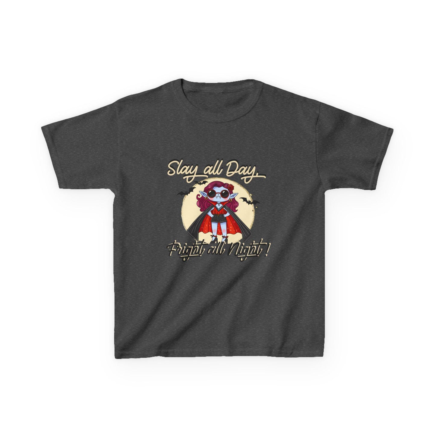 Kids Halloween Tee, Spooky T-Shirt for Children, Fun Halloween Costume, Trick or Treat Shirt, Kids Vampire Shirt