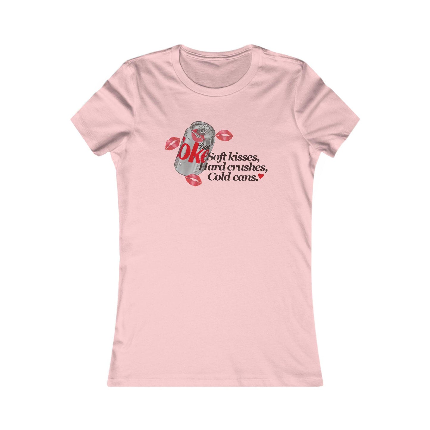 Soft Kisses  Cold Cans | Diet Coke Inspired Graphic Tee |Flirty + Caffeinated Shirt