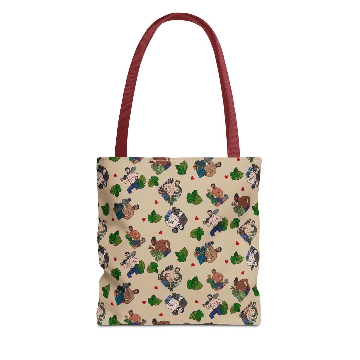 Plant Zaddies Tote Bag: Retro Plant Lover Gift