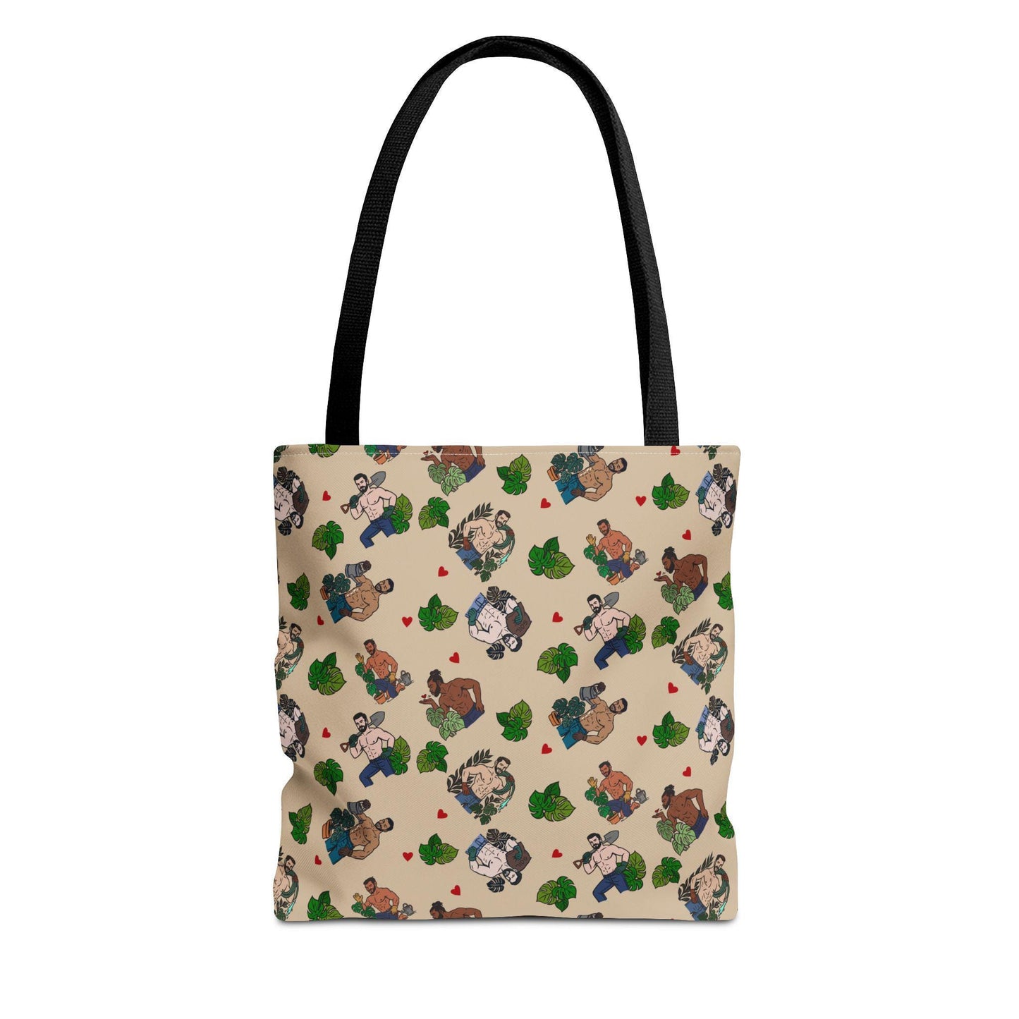 Plant Zaddies Tote Bag: Retro Plant Lover Gift