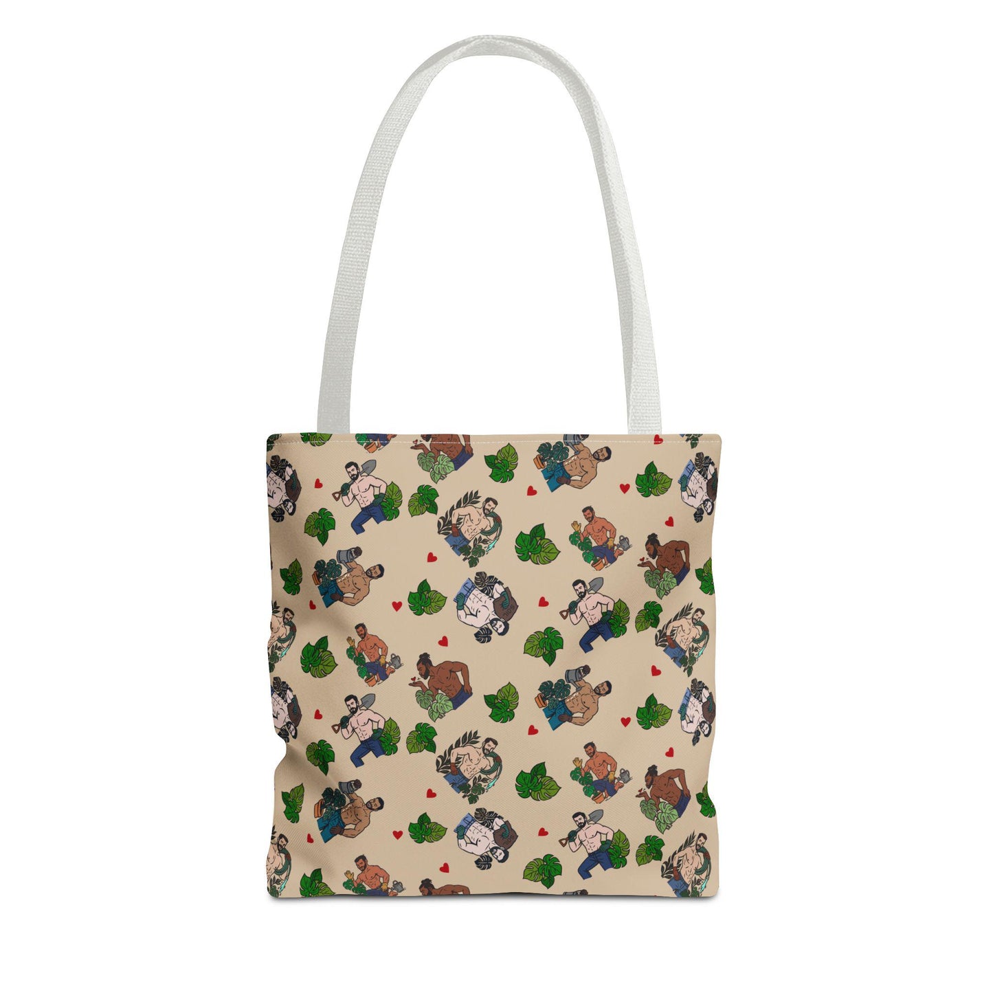 Plant Zaddies Tote Bag: Retro Plant Lover Gift