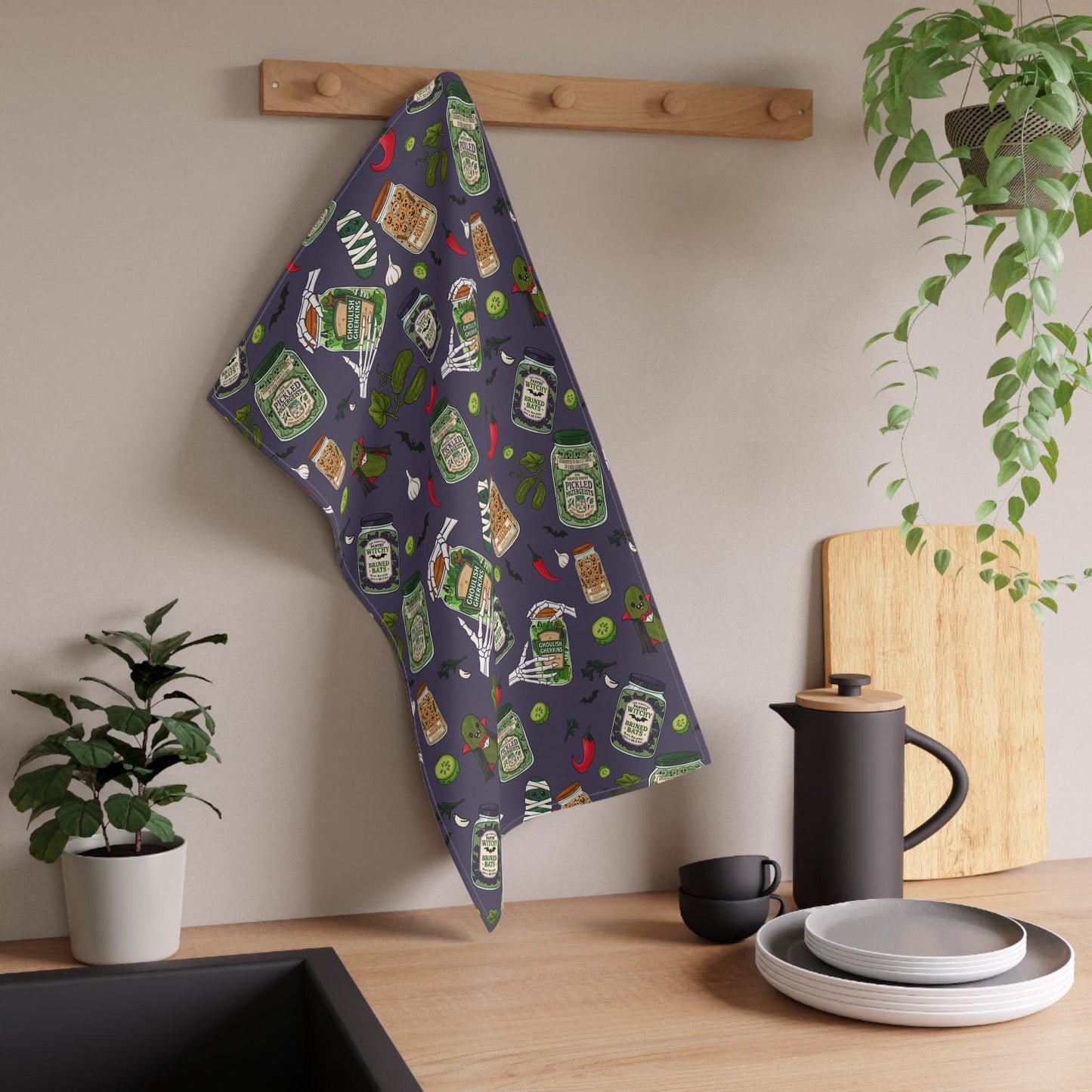 Colorful Kitchen Tea Towels: Whimsical Cooking & Fun Home Decor