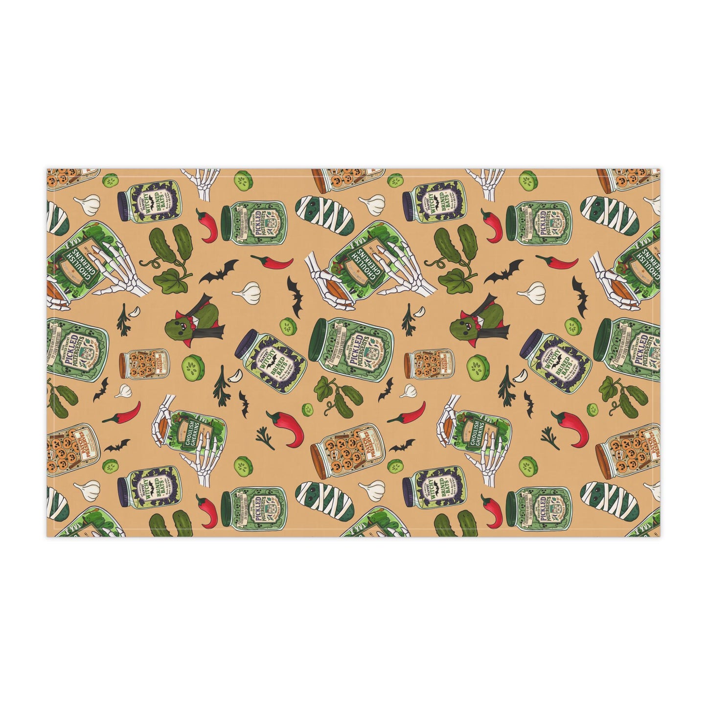 Harvest Tea Towels: Fall Kitchen Decor, Chef Gift