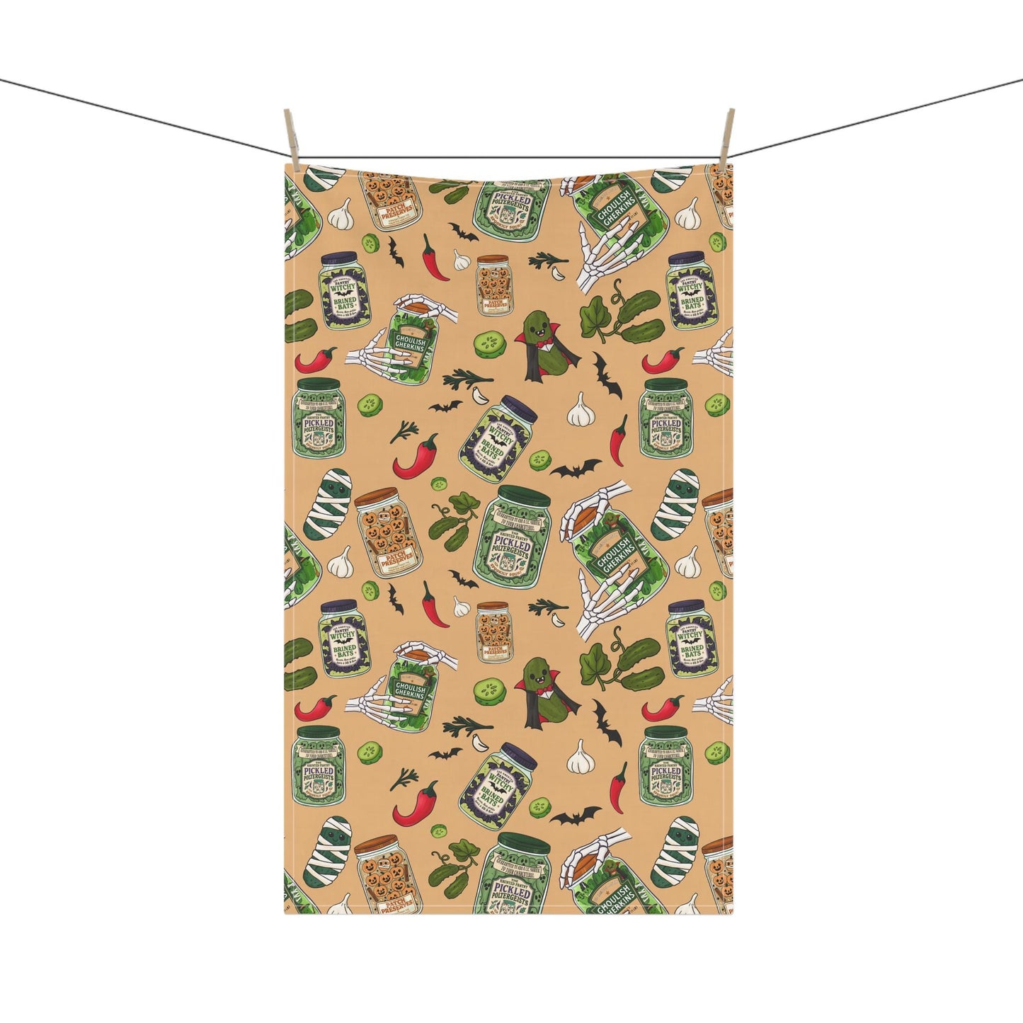 Harvest Tea Towels: Fall Kitchen Decor, Chef Gift