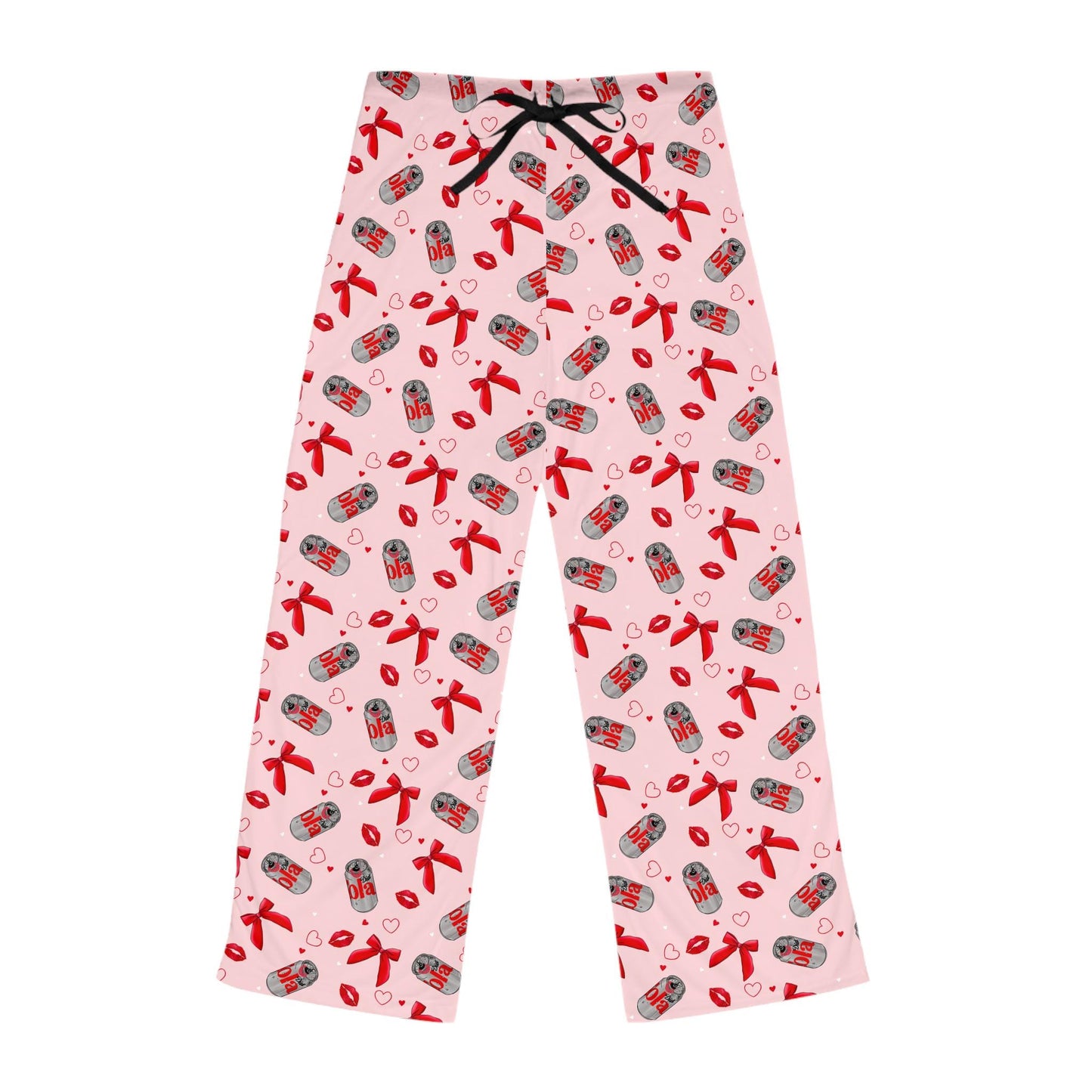 Diet Coke Pajama Pants: Soft Polyester Lounge Bottoms