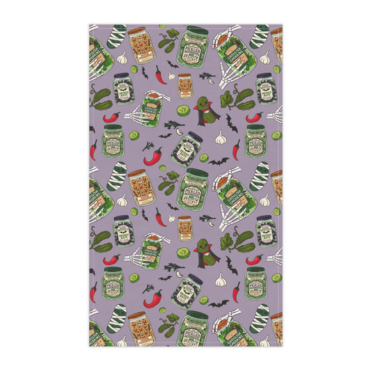 Whimsical Kitchen Tea Towel: Fun Home Decor, Chef Gift