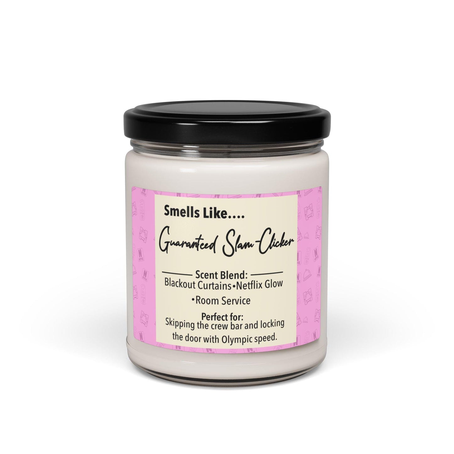 Aviation Humor Candle: Funny Pilot & Flight Attendant Gift