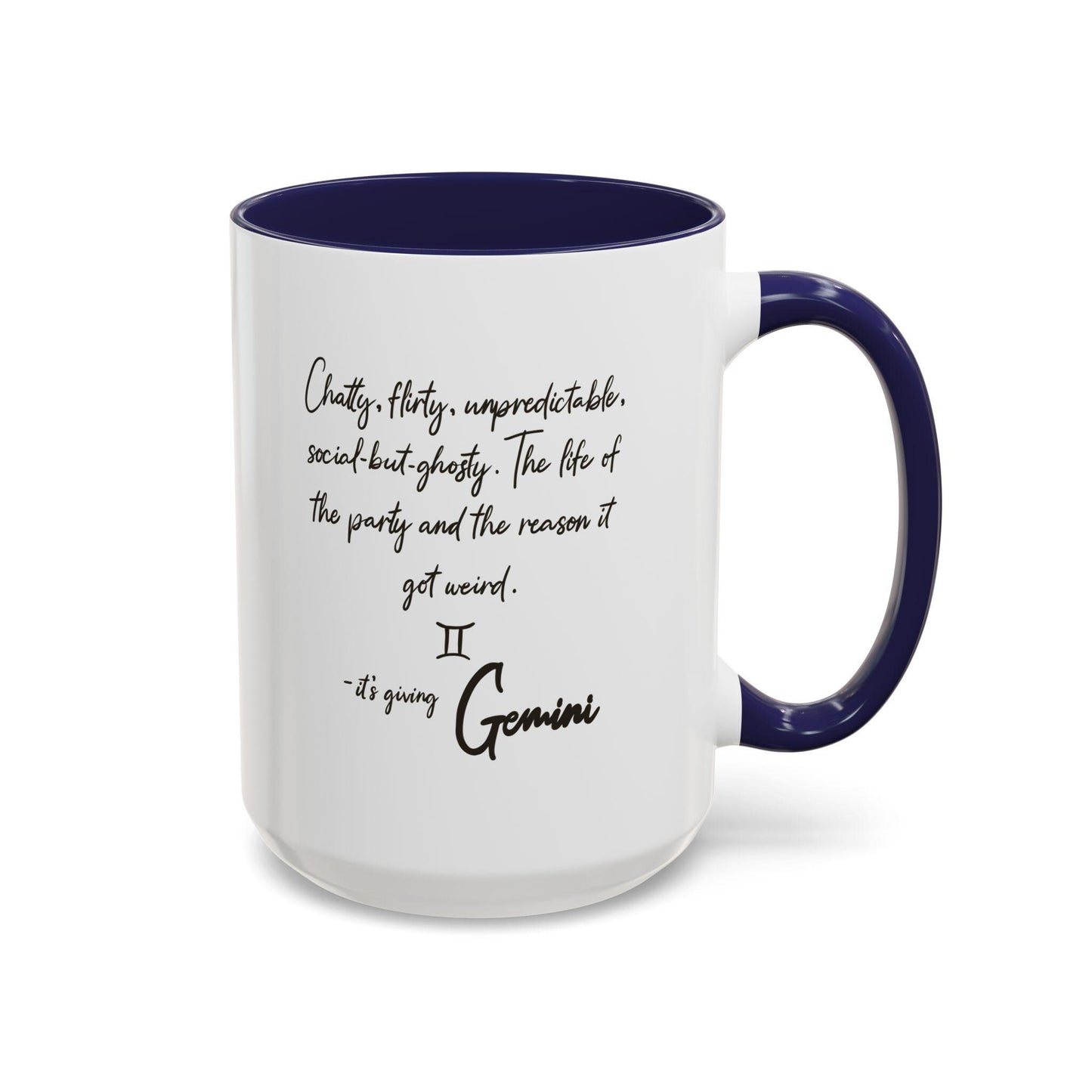 Gemini Zodiac Coffee Mug, Astrology Gift