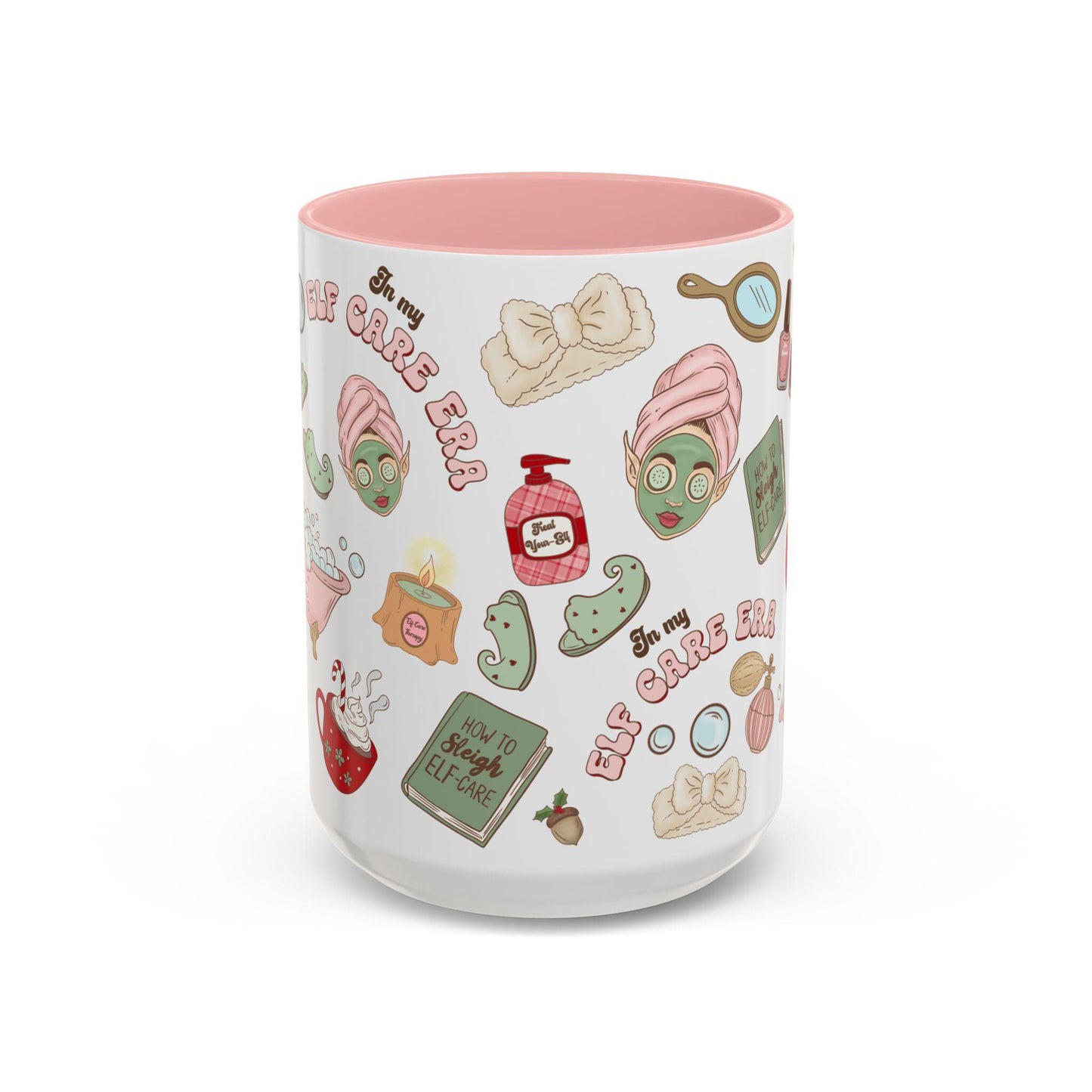 Self-Care Coffee Mug, Spa Lover Gift, Wellness Cup