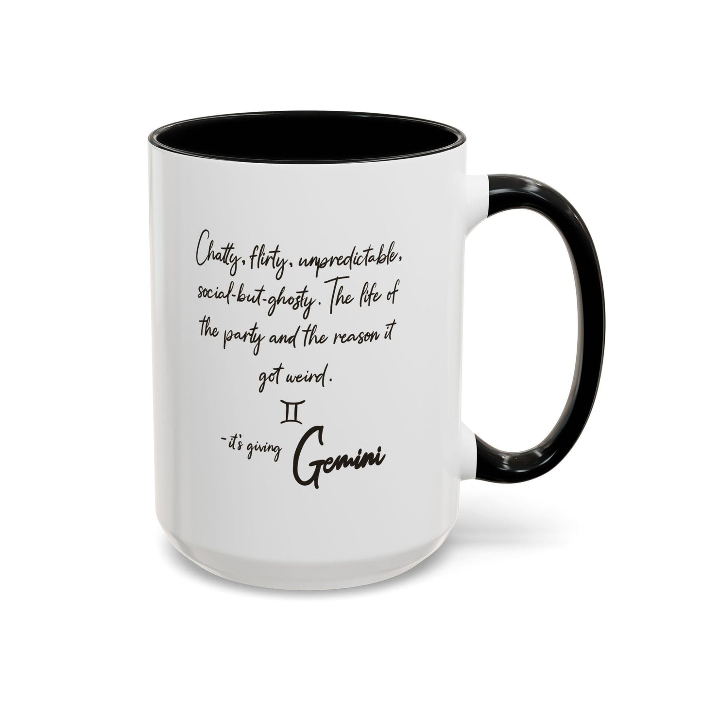 Gemini Zodiac Coffee Mug, Astrology Gift