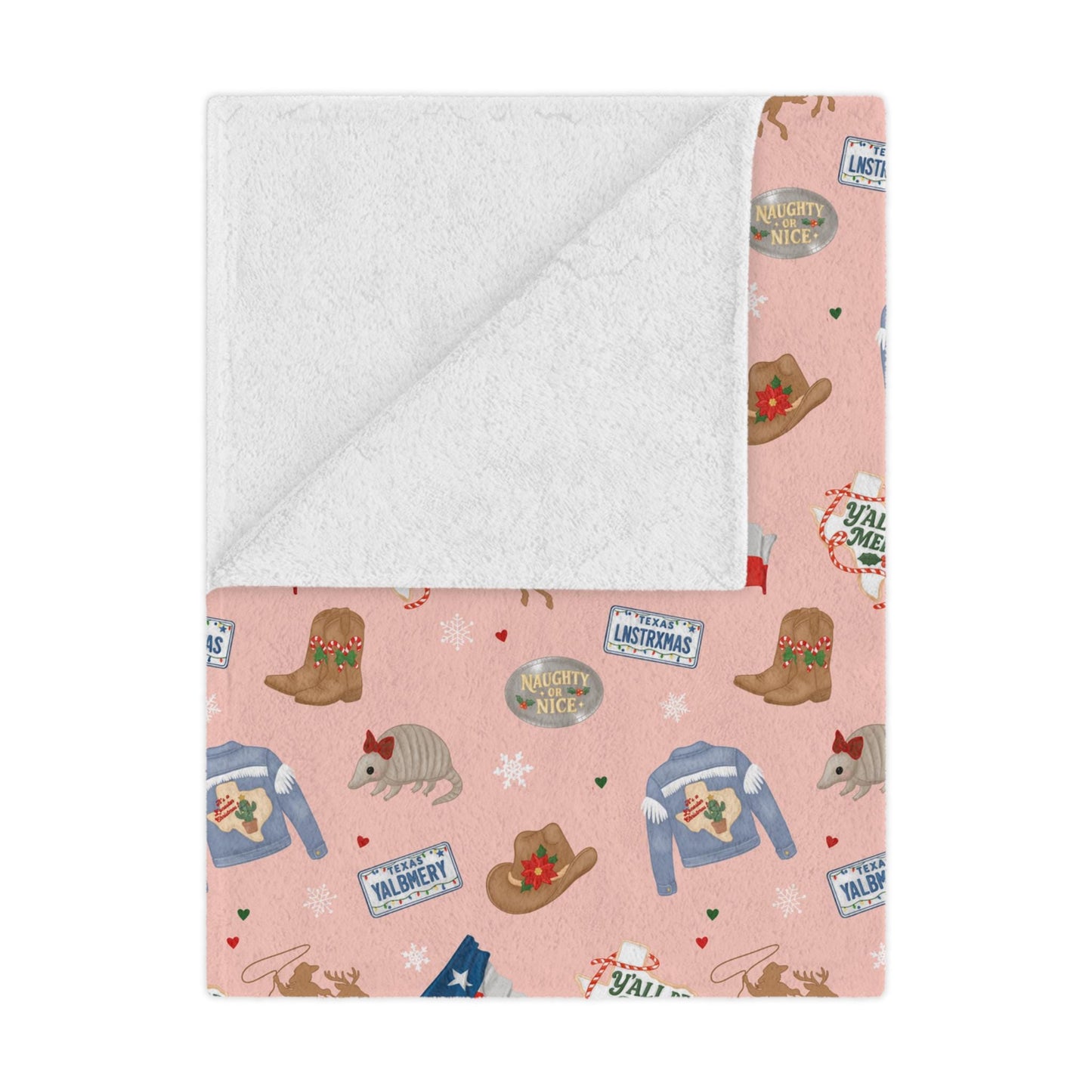 Cowpoke Minky Blanket | Western Baby Shower Gift, Nursery Decor